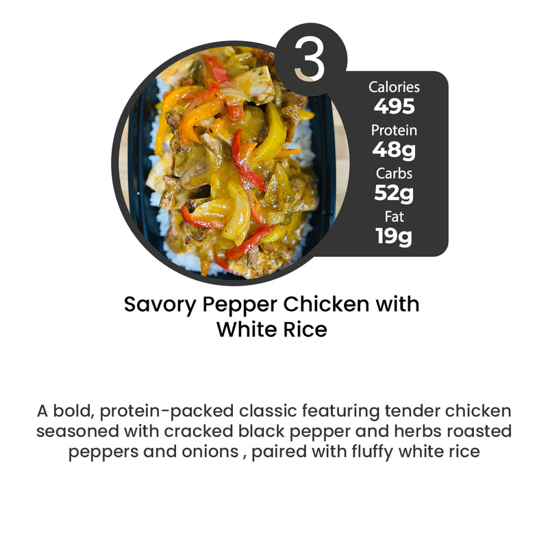 5 MEALS WEEKLY PLAN