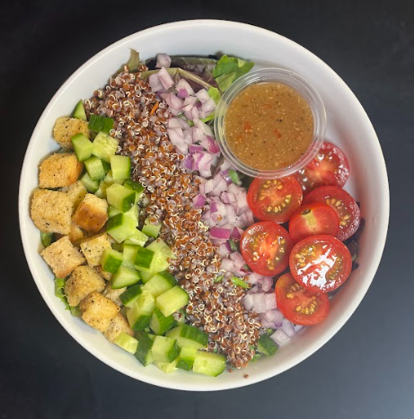 Baby Mixed Green Quinoa Salad
